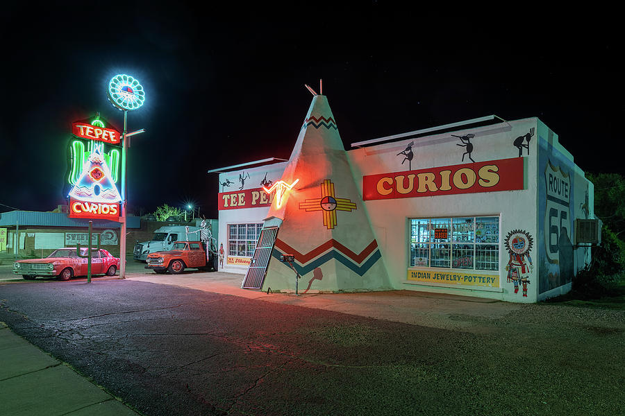 Tee Pee Curios Photograph by Tim Stanley