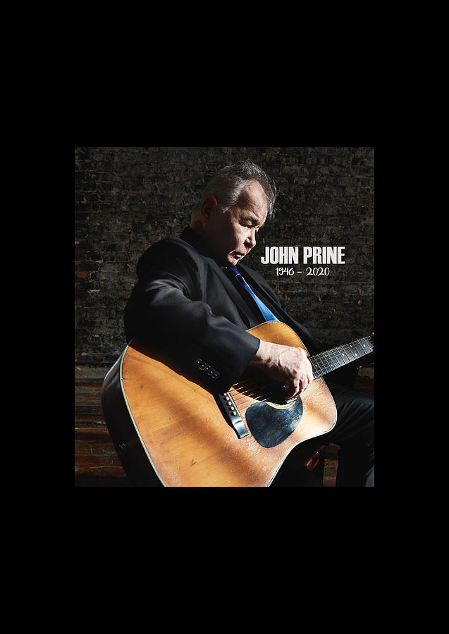 Tee Shirt RIP John Prine Gh04 Digital Art by Gabriella Hastuti - Fine ...