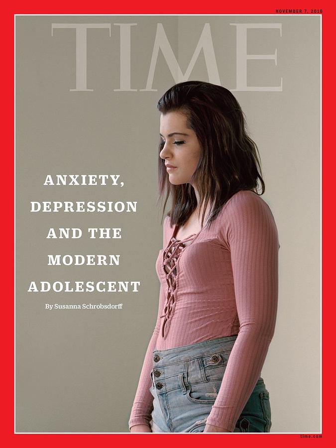 Teen Depression and Anxiety - Why the Kids Are Not Alright Photograph by Photograph by Lise Sarfati for TIME
