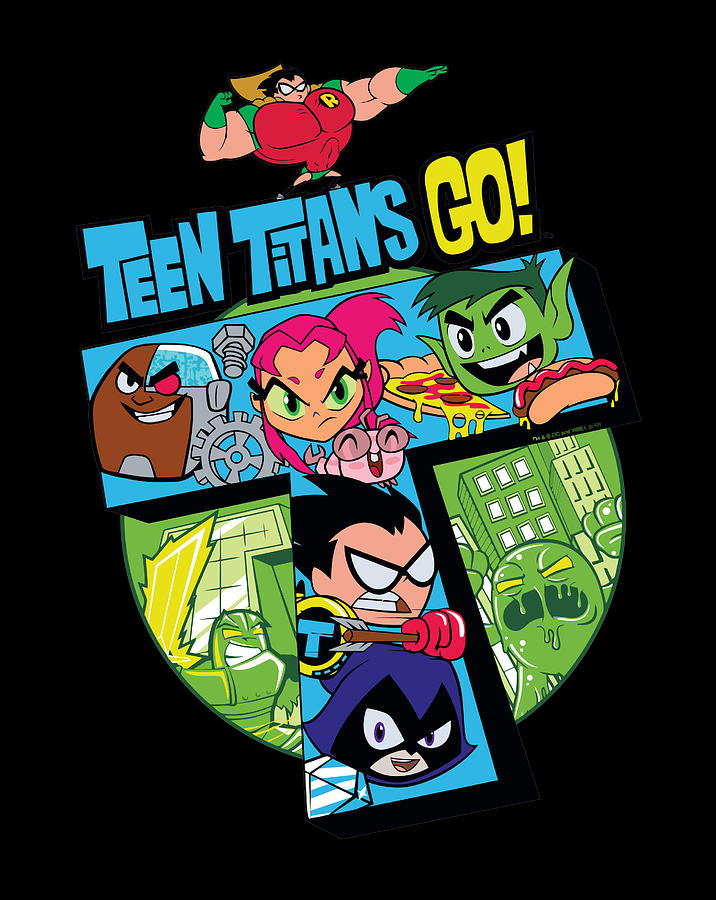Teen Titans Go Titan T Digital Art by Frank Nguyen