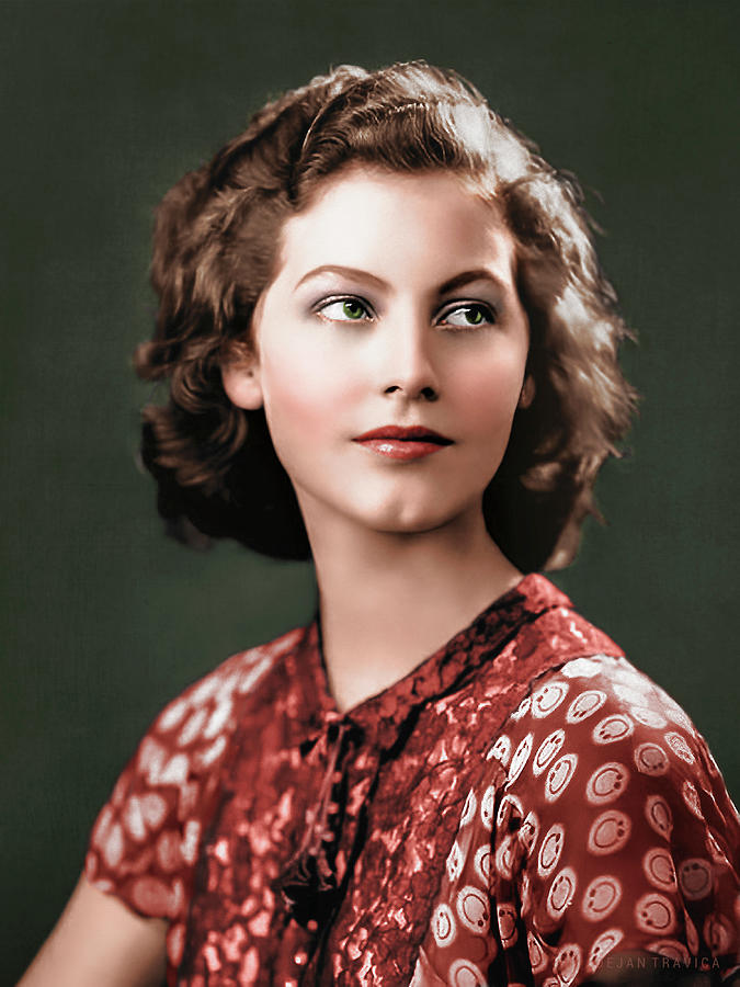 Teenage Ava Gardner 1939. Colorized Photograph by Dejan Travica - Pixels