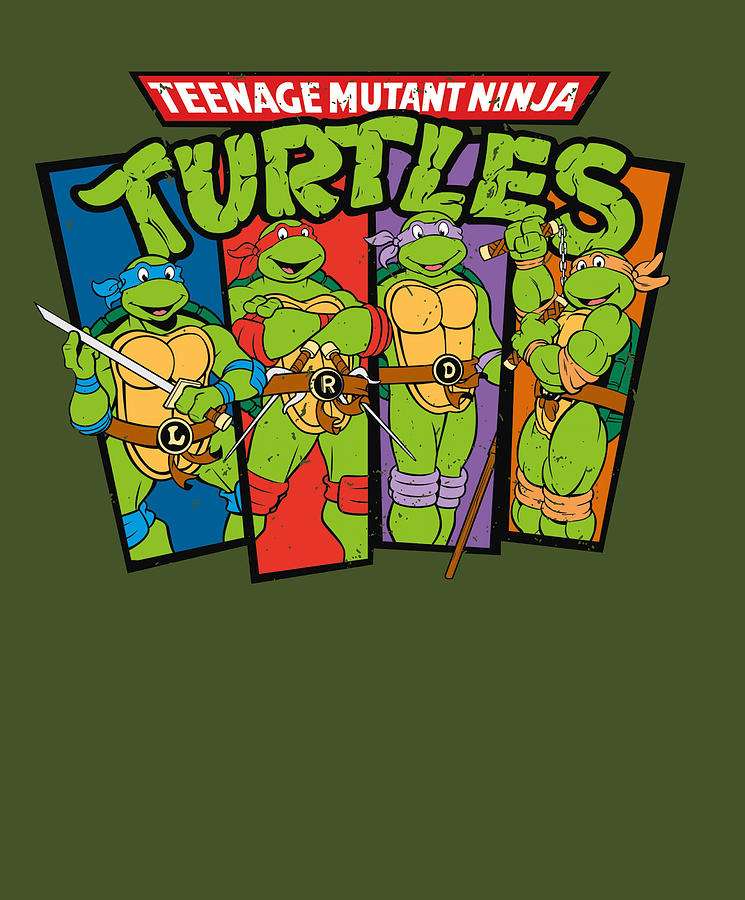 Teenage Mutan Ninja Turtles Digital Art by Max Watson - Fine Art America