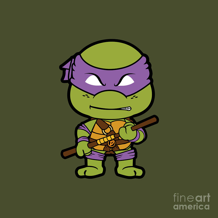 How To Draw Donatello  Teenage Mutant Ninja Turtles 