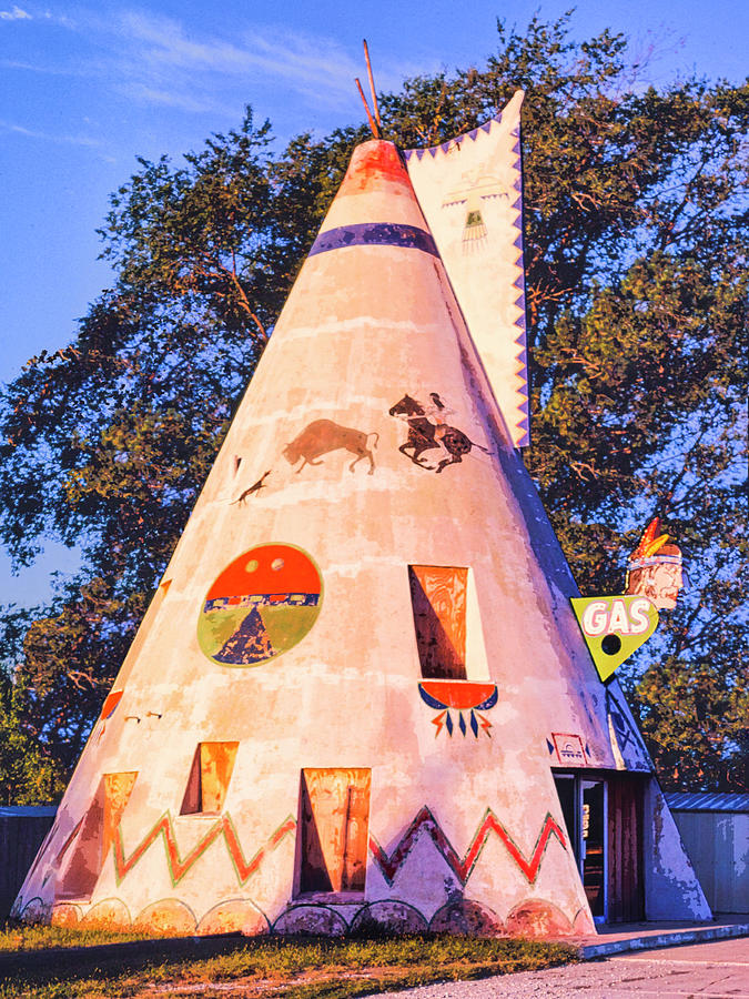 Teepee Gas Photograph by Dominic Piperata