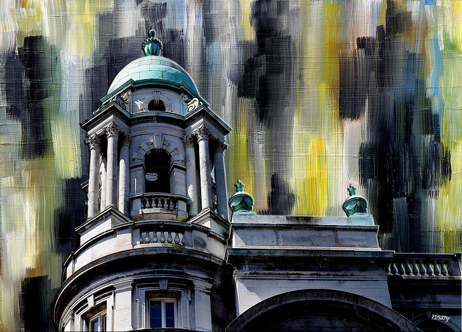 Architecture Painting - Belfast Architecture 4 #1 by Patrick J Murphy