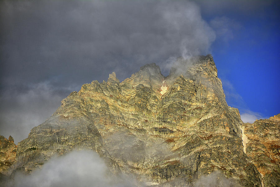 Teewinot Mountain Photograph by Raymond Salani III