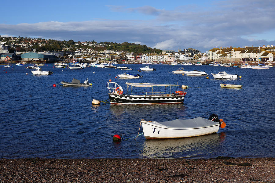Teignmouth Harbour Photograph by Jeremy Hayden