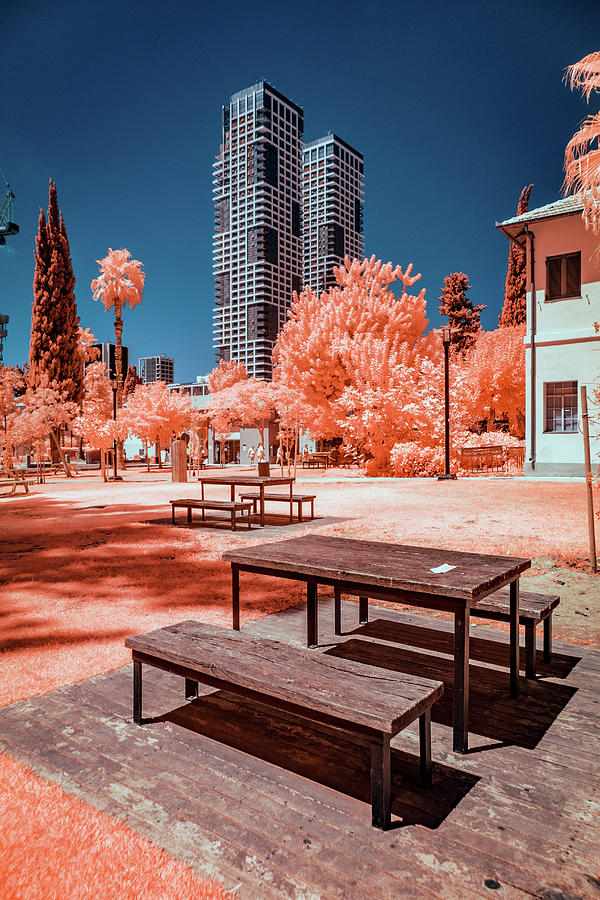 Tel-Aviv in Infrared 4 Photograph by Mati Krimerman