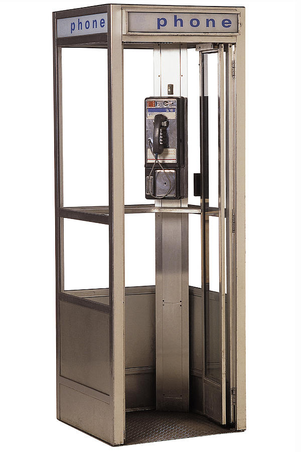 Telephone booth Photograph by Comstock