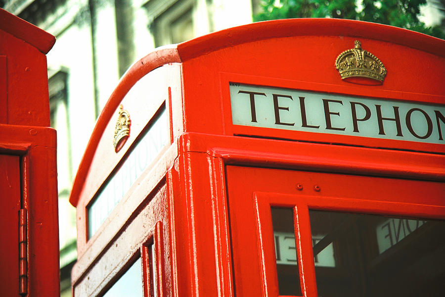 Telephone Box Detail Photograph by Claude Taylor