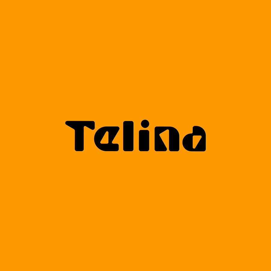 Telina #Telina Digital Art by TintoDesigns