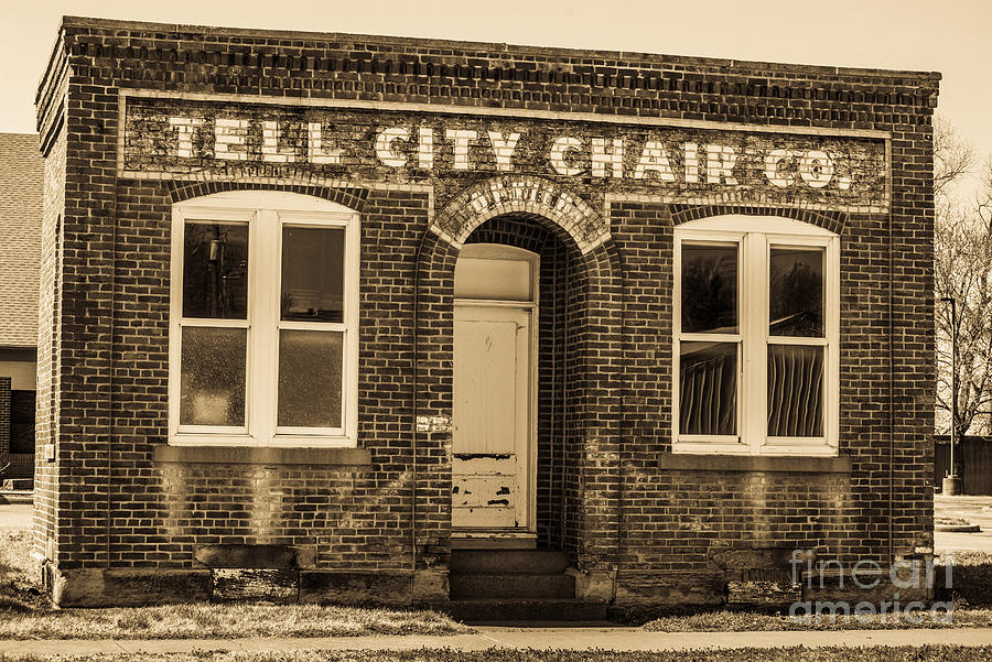 Tell City Chair Co Office Building - Indiana Photograph by Gary Whitton