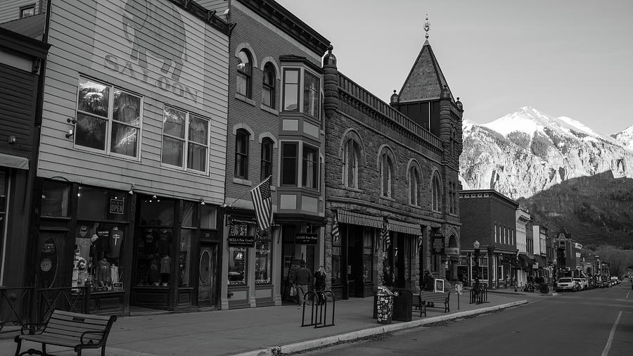 Telluride Black and White  Photograph by John McGraw
