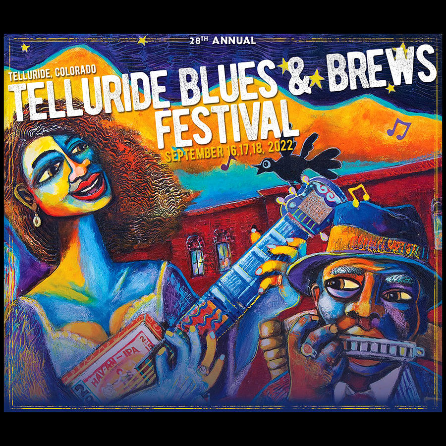 Telluride Blues And Brews Festival 2022 Digital Art by Diko Nmi - Fine ...