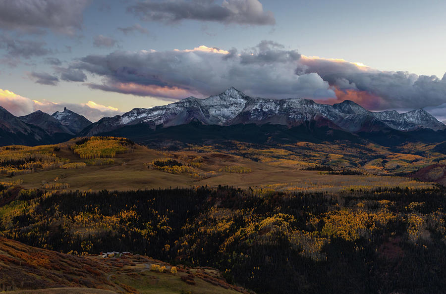 Telluride Fire Mountain Photograph by Norma Brandsberg