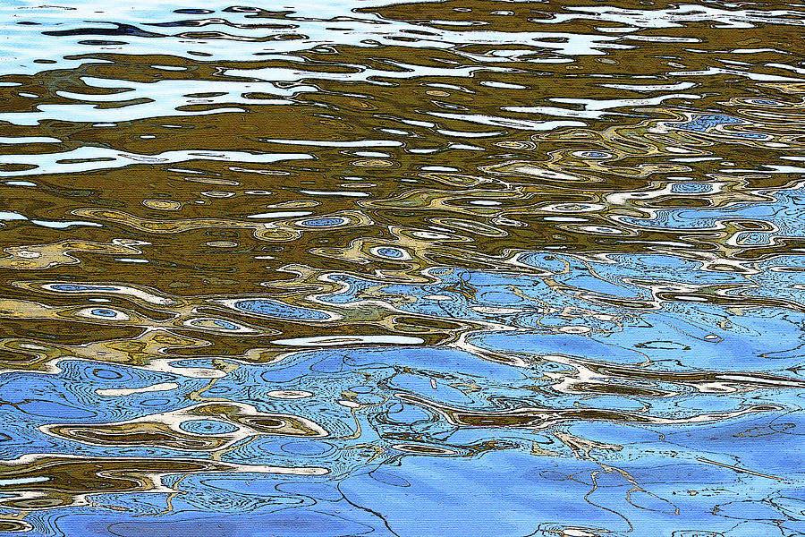 Tempe Town Lake Reflecting Digital Art by Tom Janca