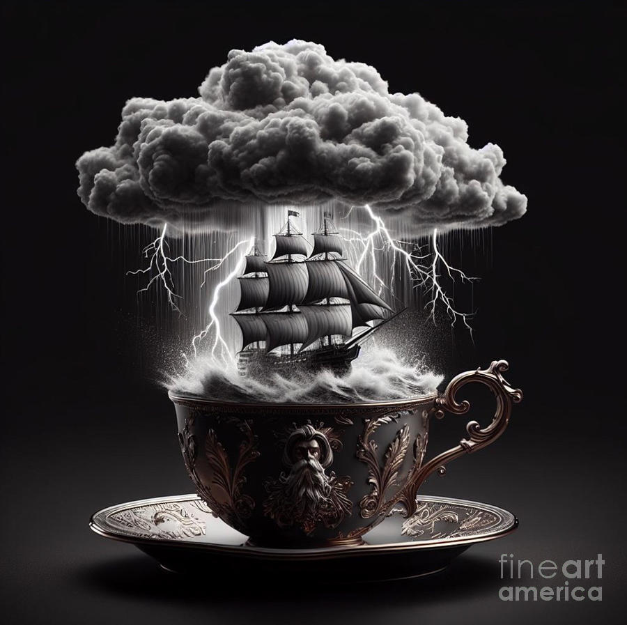 Tempest In A Teacup 3 Photograph by Bob Christopher