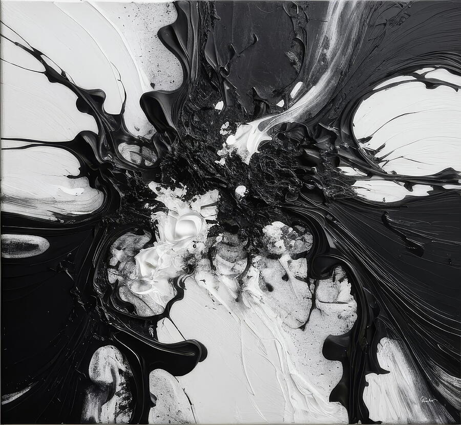 Tempestuous Duality Mixed Media by Russ Harris Tempestuous Duality Mixed Media by Russ Harris