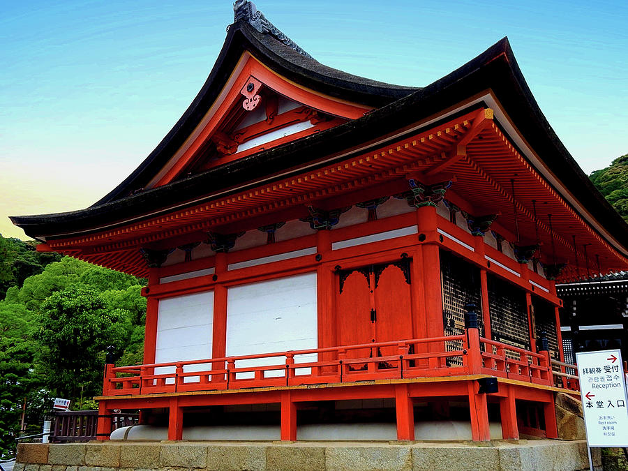 The Red Temple 5 In Japan Photograph By Clement Tsang 