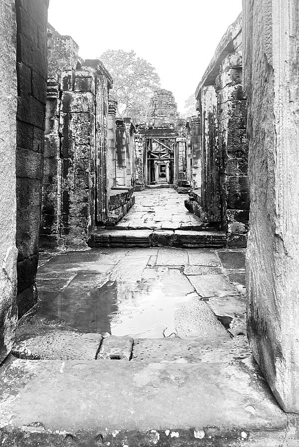 Temple at Angkor Wat Photograph by Diane Height