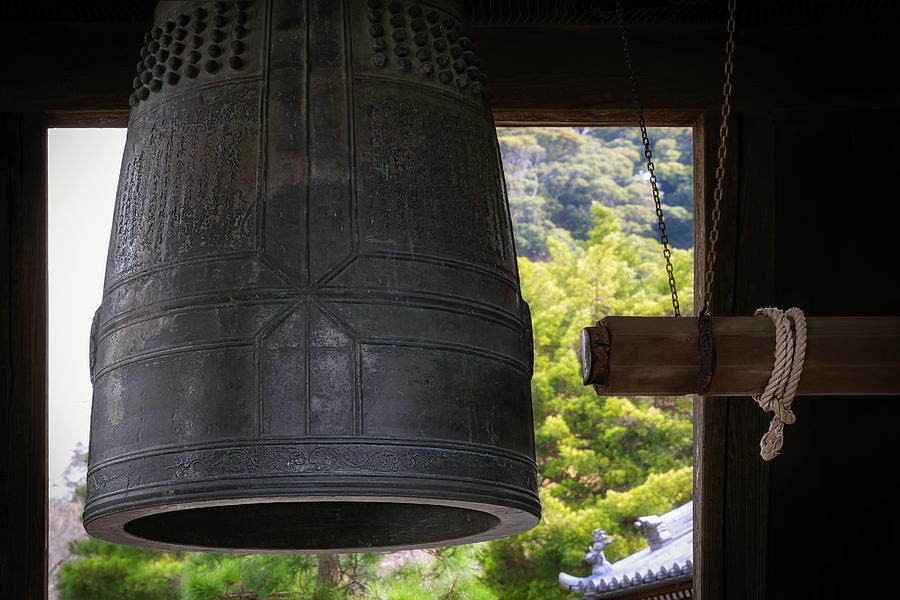 Temple Bell Photograph by Bill Chizek