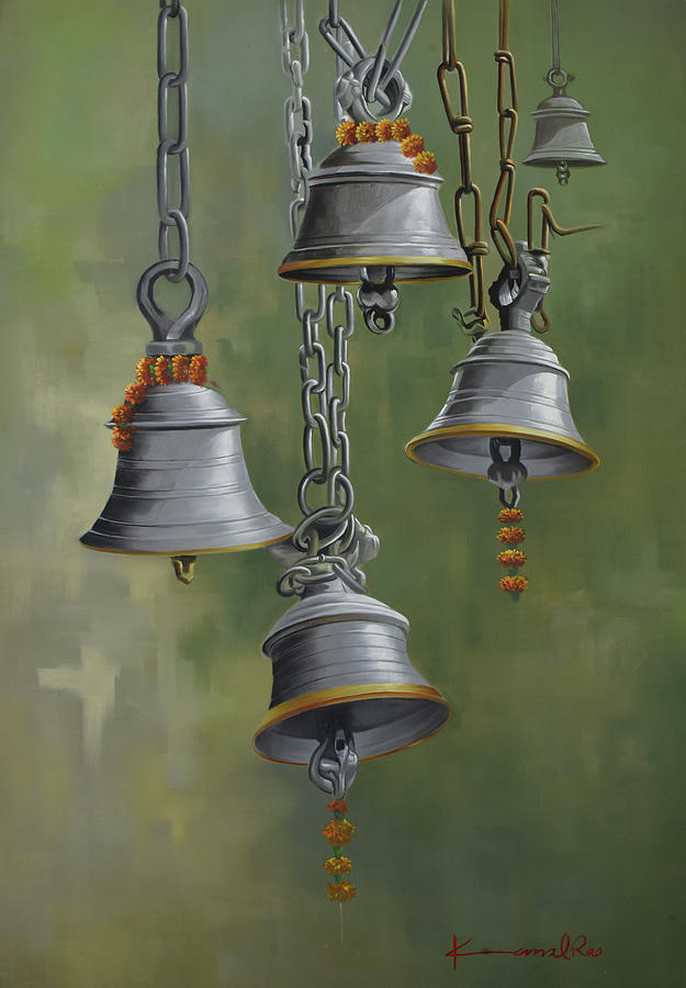 Temple Bells Painting