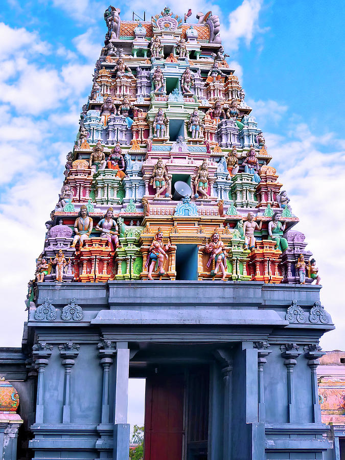 Temple Chennai India Photograph by Dominic Piperata