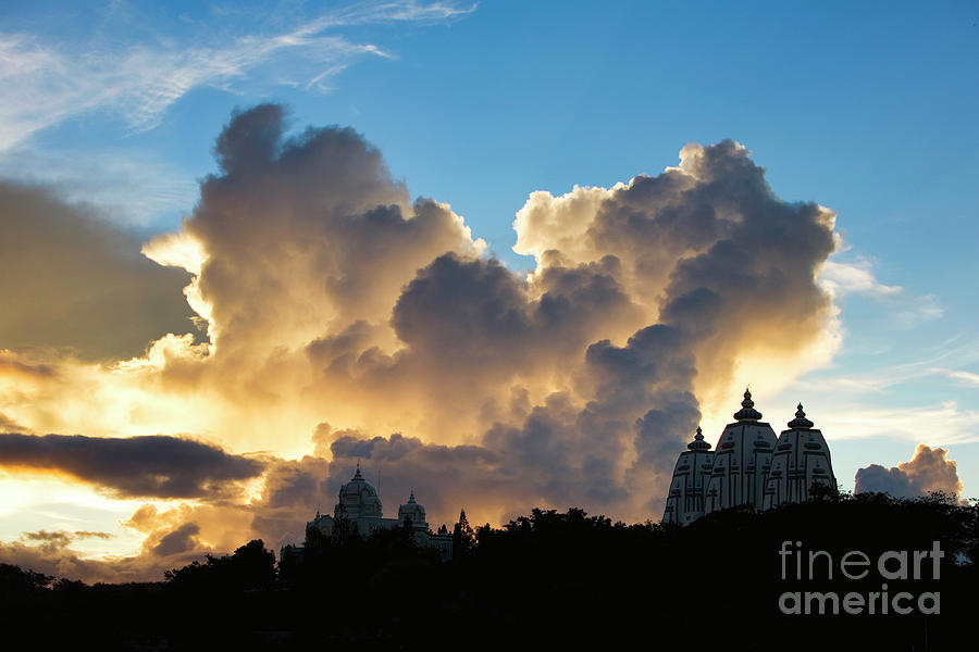 Temple Clouds Photograph by Tim Gainey