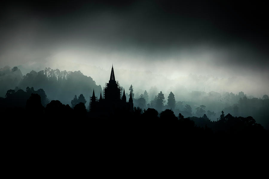 Temple Dark, Oakland Photograph by Vincent James