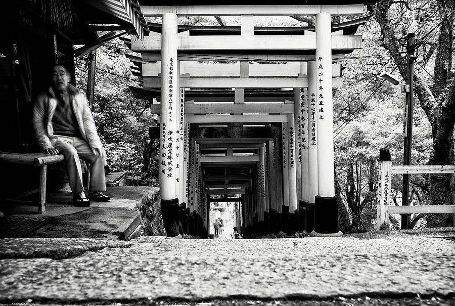 Temple Ghosts, Fushimi Inari Taisha, Kyoto Photograph by Eugene Nikiforov