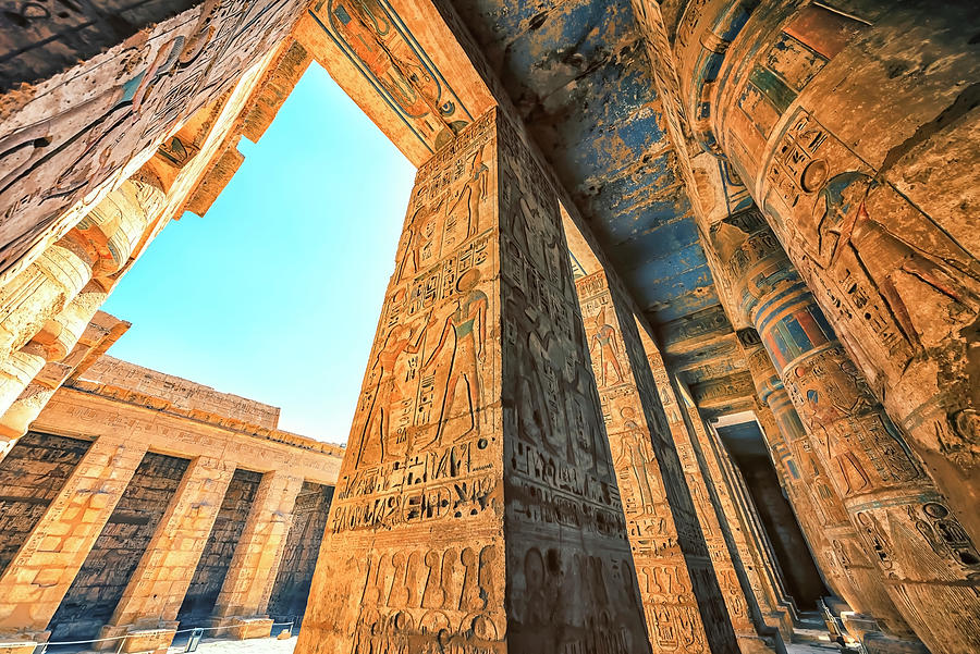 Architecture Photograph - Temple in Luxor  by Manjik Pictures