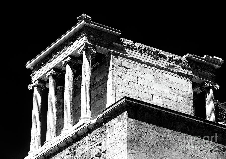 Temple of Athena Nike in Athens Photograph by John Rizzuto