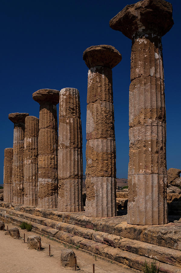 Agrigento - Sicily, Italy, Sicily, Italy: Temple of Hercule…
