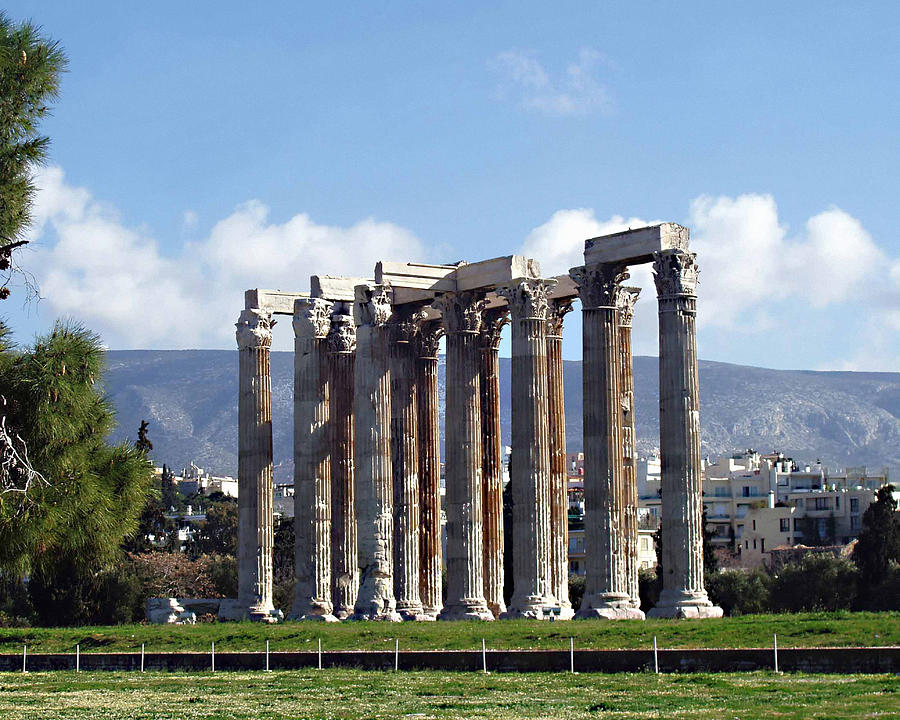 Temple Of Olympian Zeus Photograph