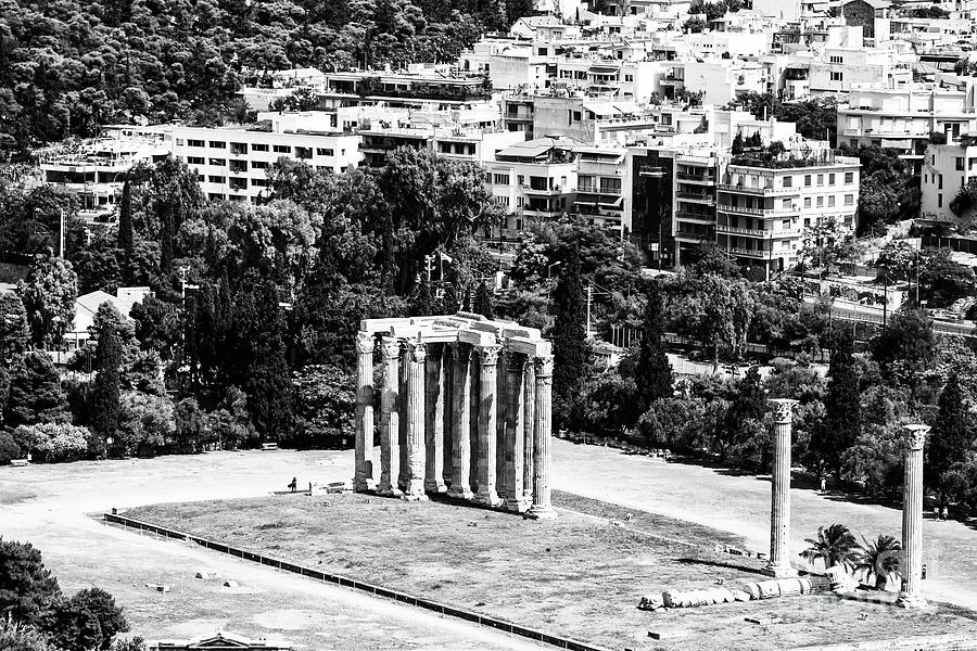 Temple of Olympian Zeus in Athens Photograph by John Rizzuto
