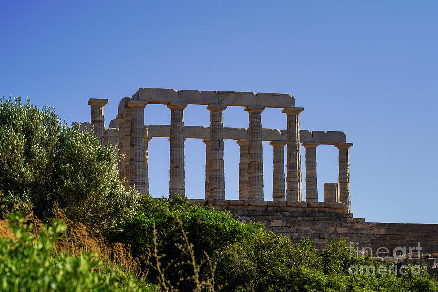 Temple of Poseidon, Sounion, Greece l5 Photograph by Vladi Alon