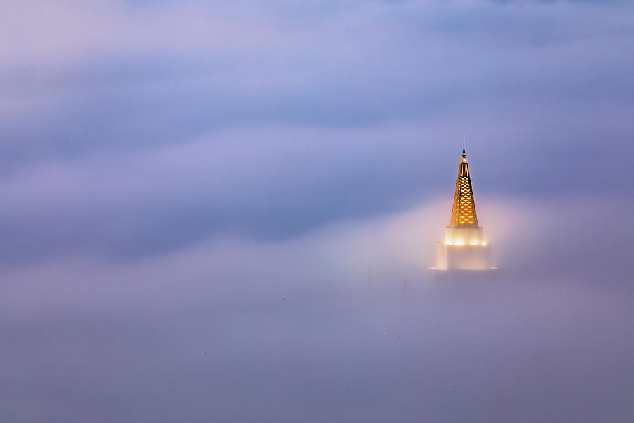 Temple of the Fog - Wide Oakland Photograph by Vincent James