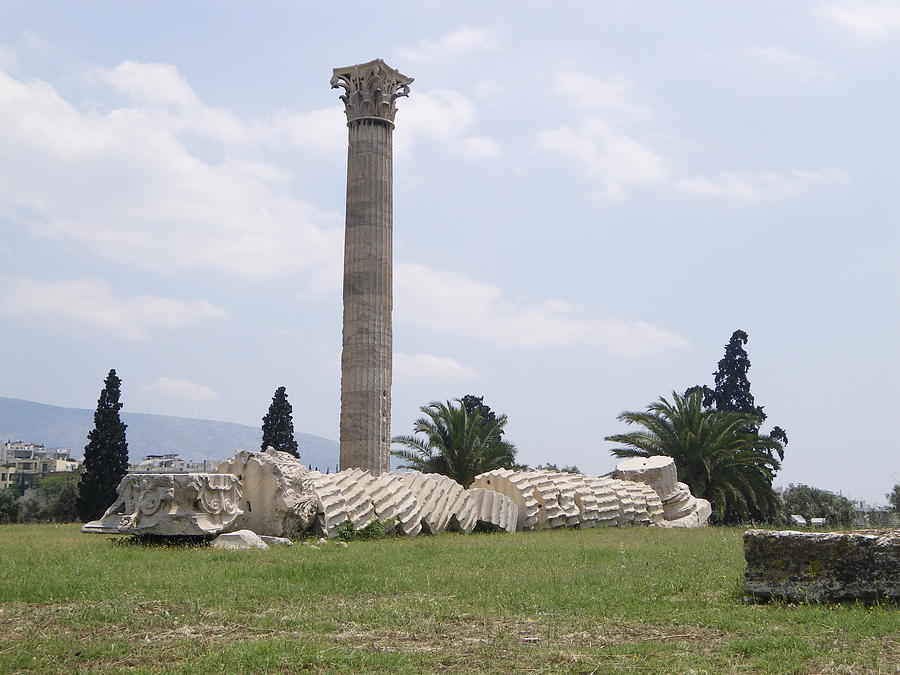 Temple of Zeus Photograph by Lisa Mutch