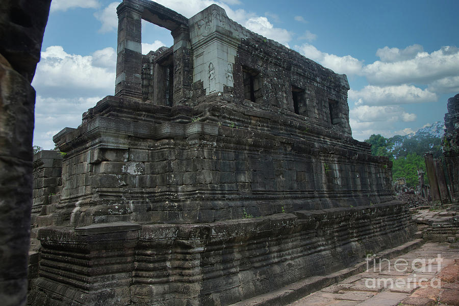 Temples Angkor Wat II  Photograph by Chuck Kuhn