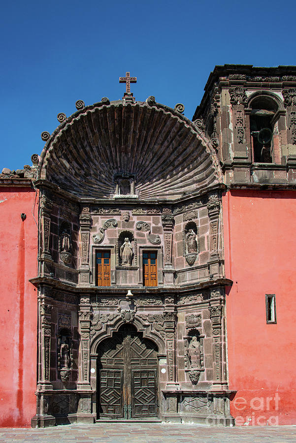 Templo de Nuestra Senora de La Salud San Miguel de Allende Photograph by Bob Phillips