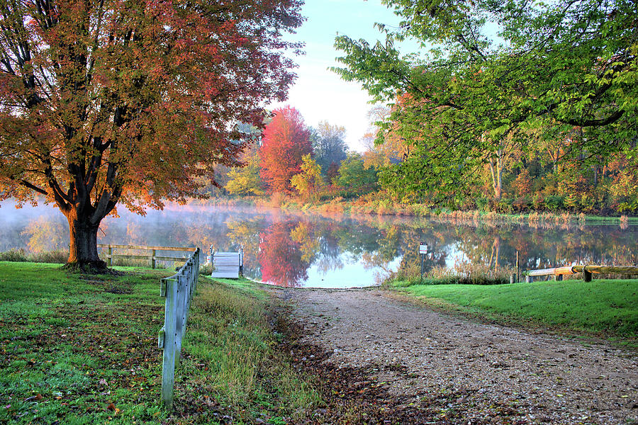 Lake Photograph - Temptations Of Autumn by Bonfire Photography Lake Photograph - Temptations Of Autumn by Bonfire Photography