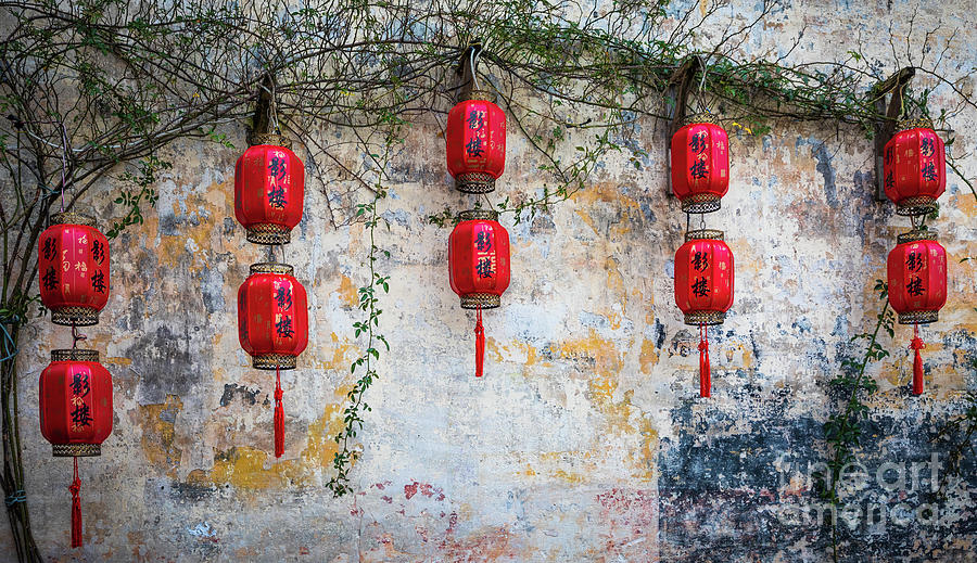 Ten Lanterns Photograph by Inge Johnsson