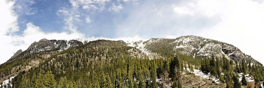 Ten MIle Peak Panorama Photograph by John Trommer - Fine Art America