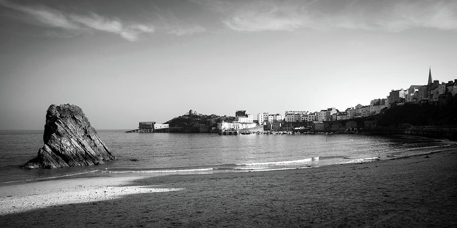 Tenby from North Beach.  Photograph by Seeables Visual Arts