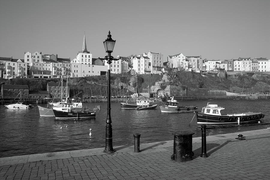 Tenby harbour Photograph by Seeables Visual Arts