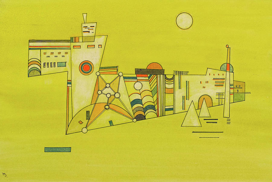 yellow kandinsky