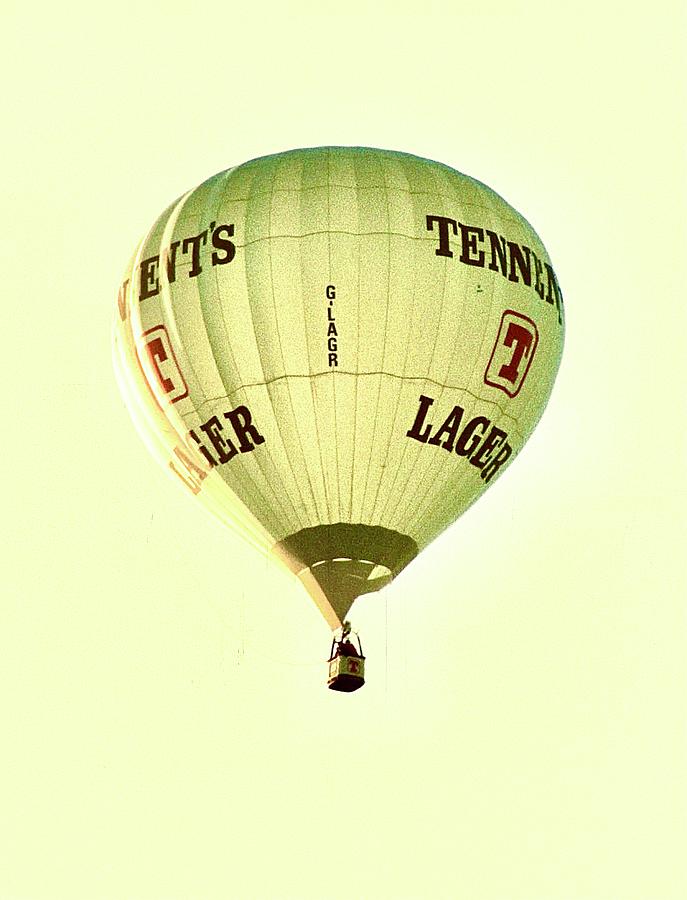 Tennents Lager Balloon Photograph by Gordon James