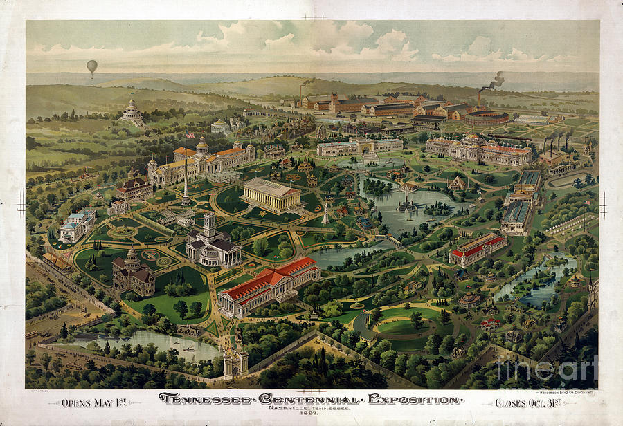 Tennessee Centennial Exposition Drawing by Granger