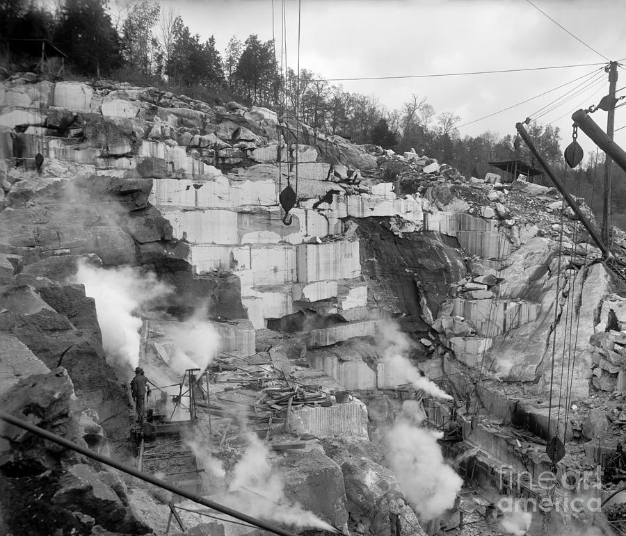 Tennessee Quarry, c1905 Photograph by Granger
