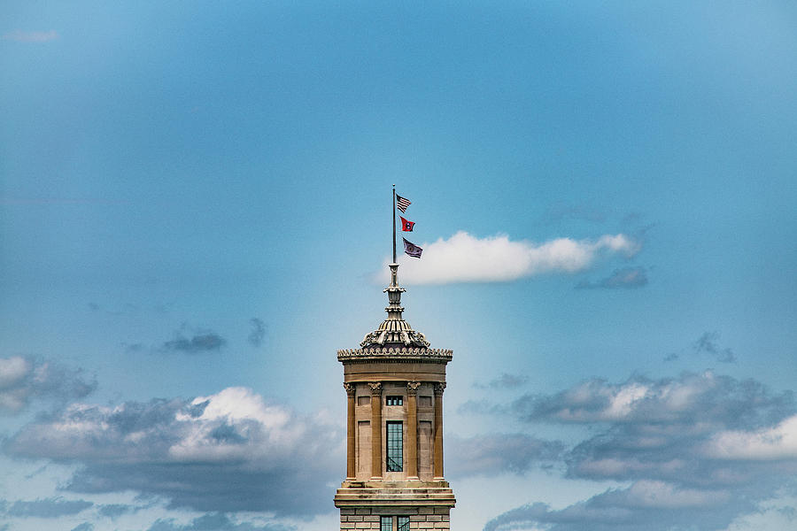 Tennessee State Capitol Nashville Tennessee Photograph by Dave Morgan